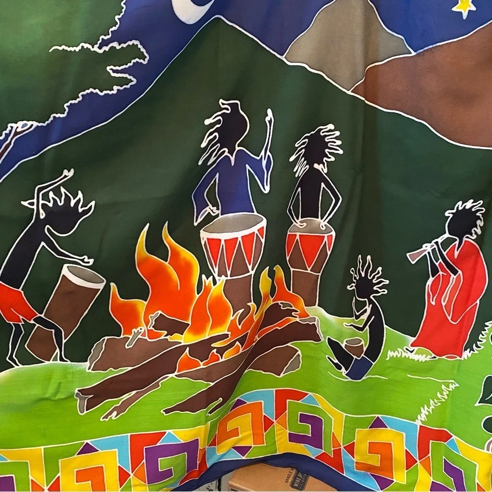 BONNAROO Large Banner/Wall Hanging/Sarong 72”x46”
